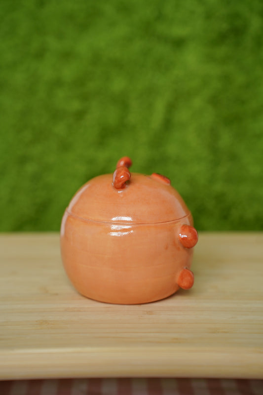 Guinea Pig Jar Brown