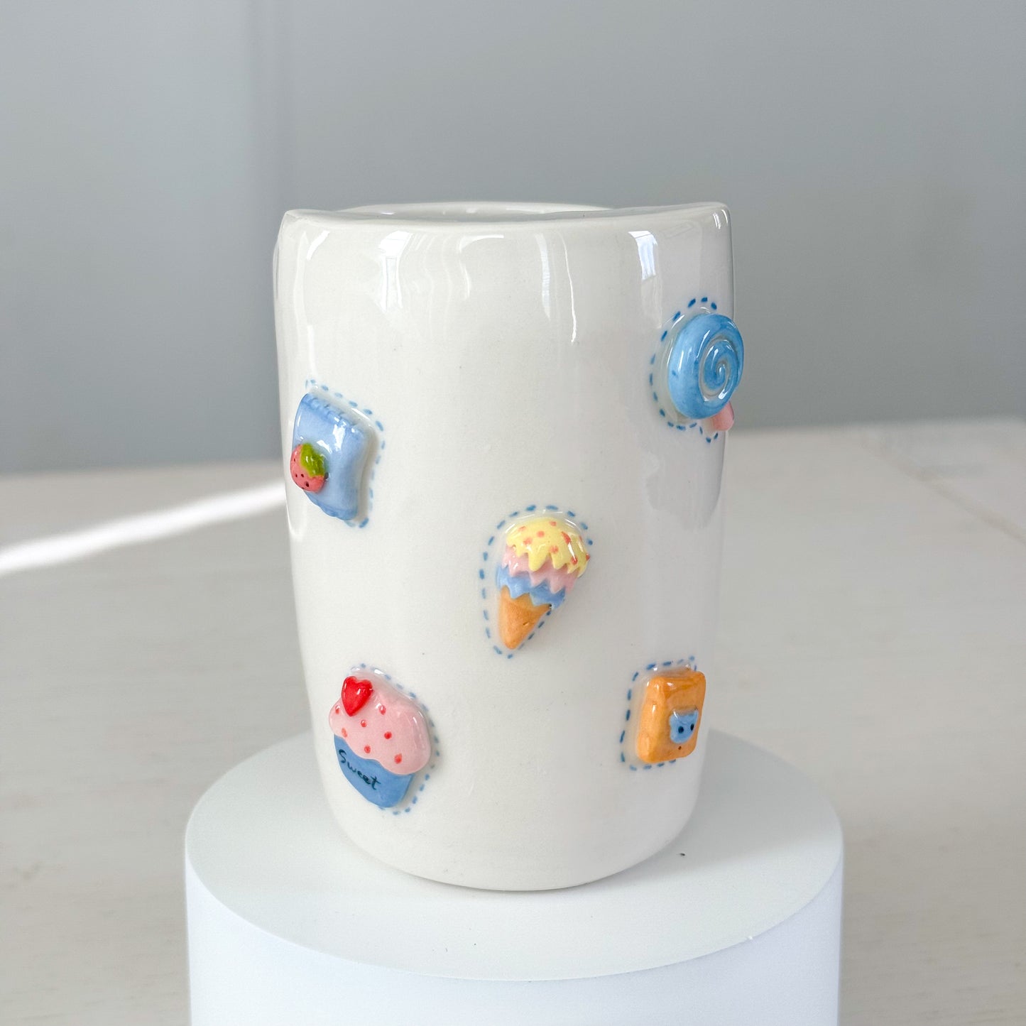 Bow Travel Mug- Candy