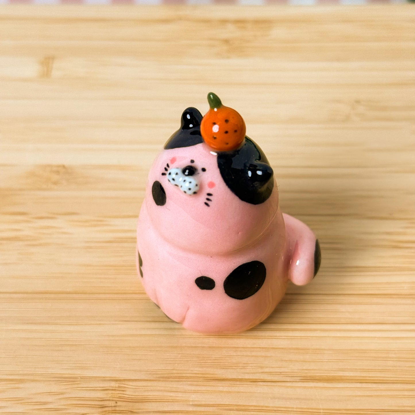 Cotton The Cat Figurine
