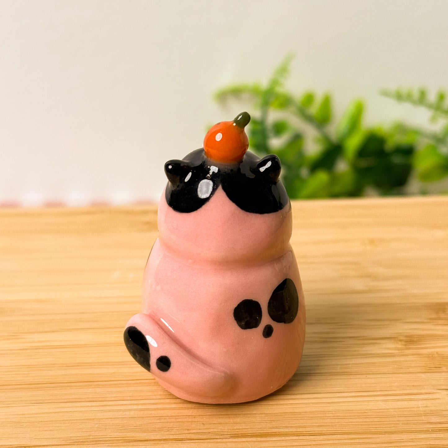 Cotton The Cat Figurine