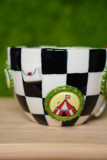 Stamp Mug Circus Theme