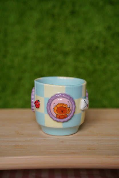 Stamp Mug Cira Marine Life- Small