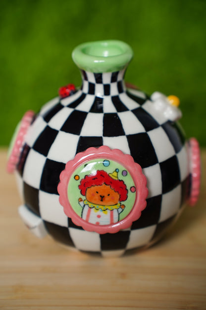 Stamp Vase Circus Theme
