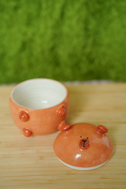Guinea Pig Jar Brown