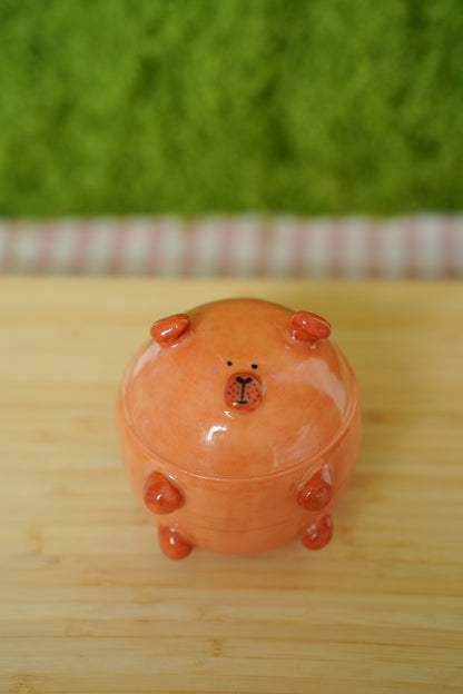 Guinea Pig Jar Brown
