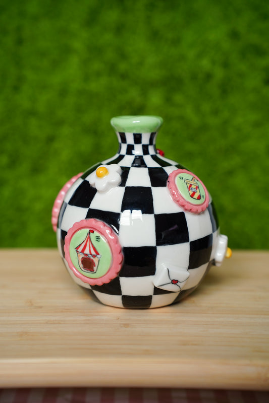 Stamp Vase Circus Theme