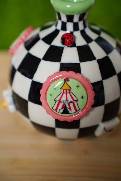Stamp Vase Circus Theme