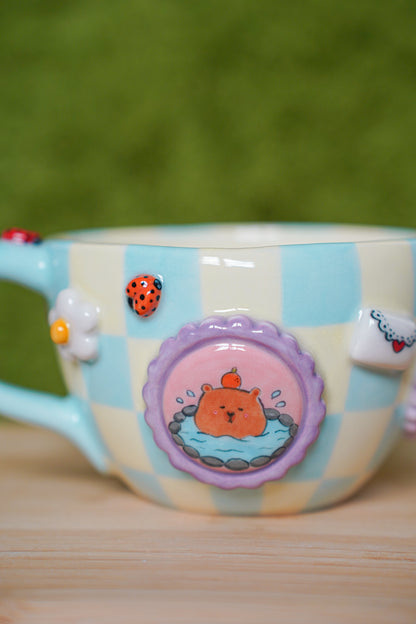 Stamp Mug Hot Spring Time