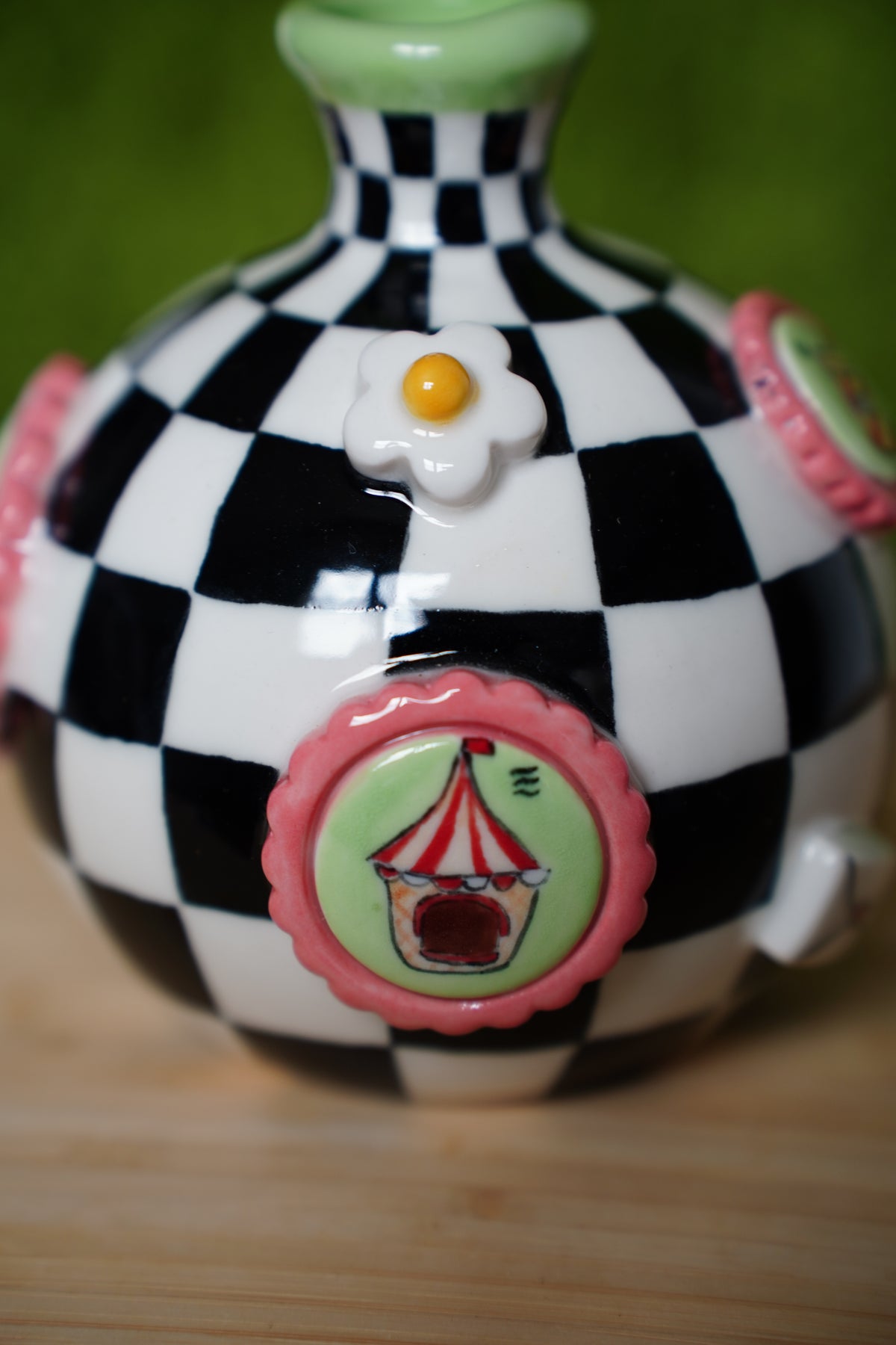 Stamp Vase Circus Theme