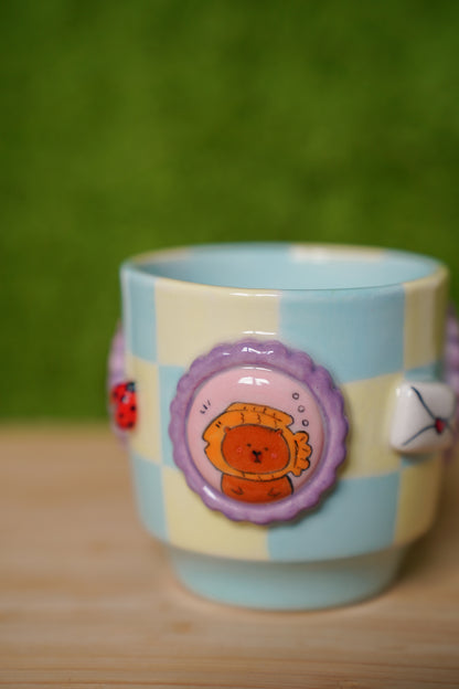 Stamp Mug Cira Marine Life- Small