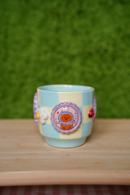 Stamp Mug Cira Marine Life- Small