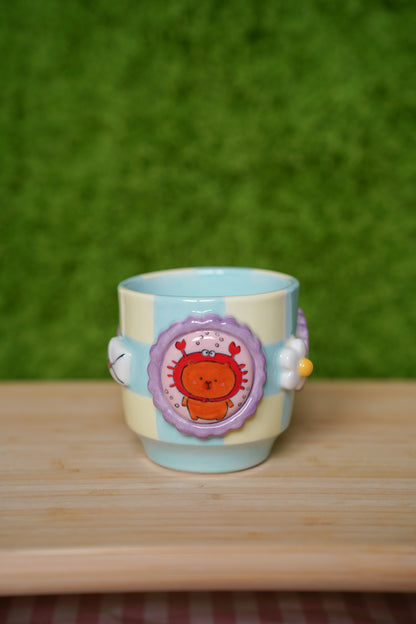 Stamp Mug Cira Marine Life- Small