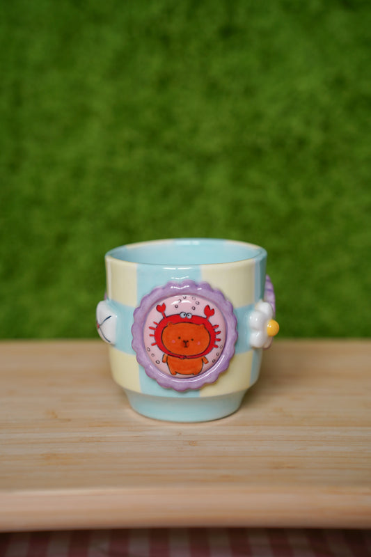 Stamp Mug Cira Marine Life- Small