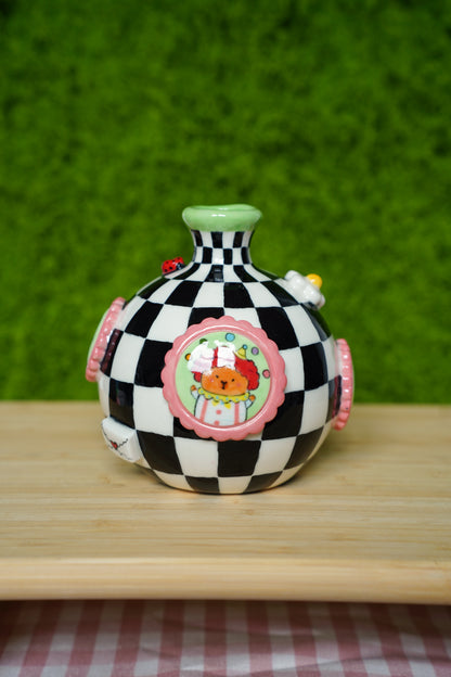 Stamp Vase Circus Theme