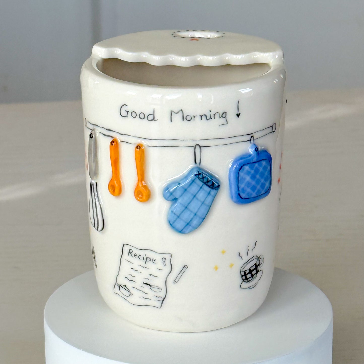 Breakfast Travel Mug Bluebell