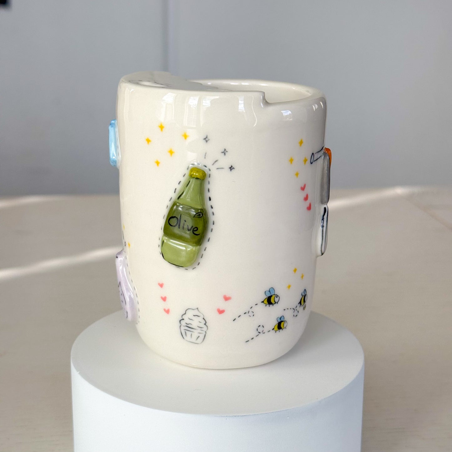 Breakfast Travel Mug Bluebell