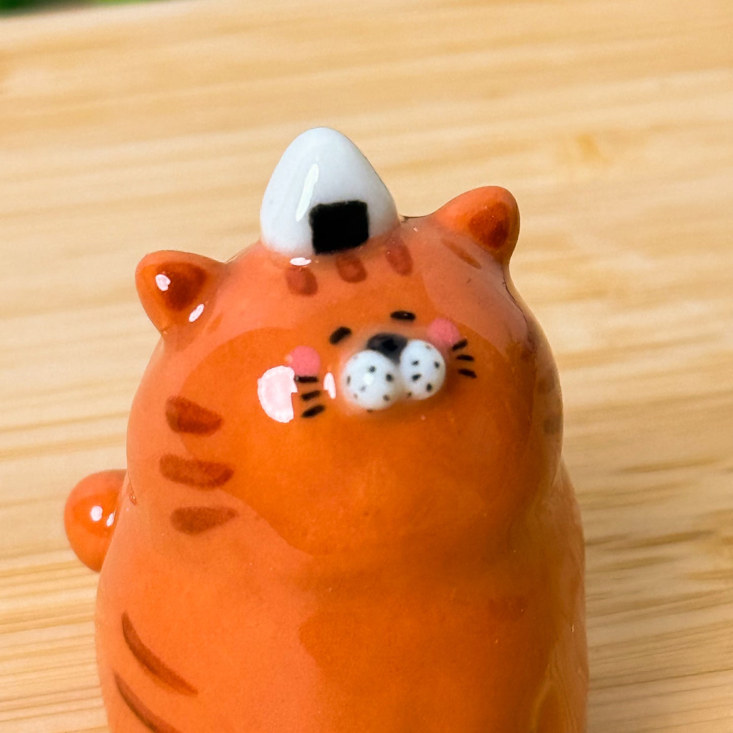 Cinnamon Cat Figurine